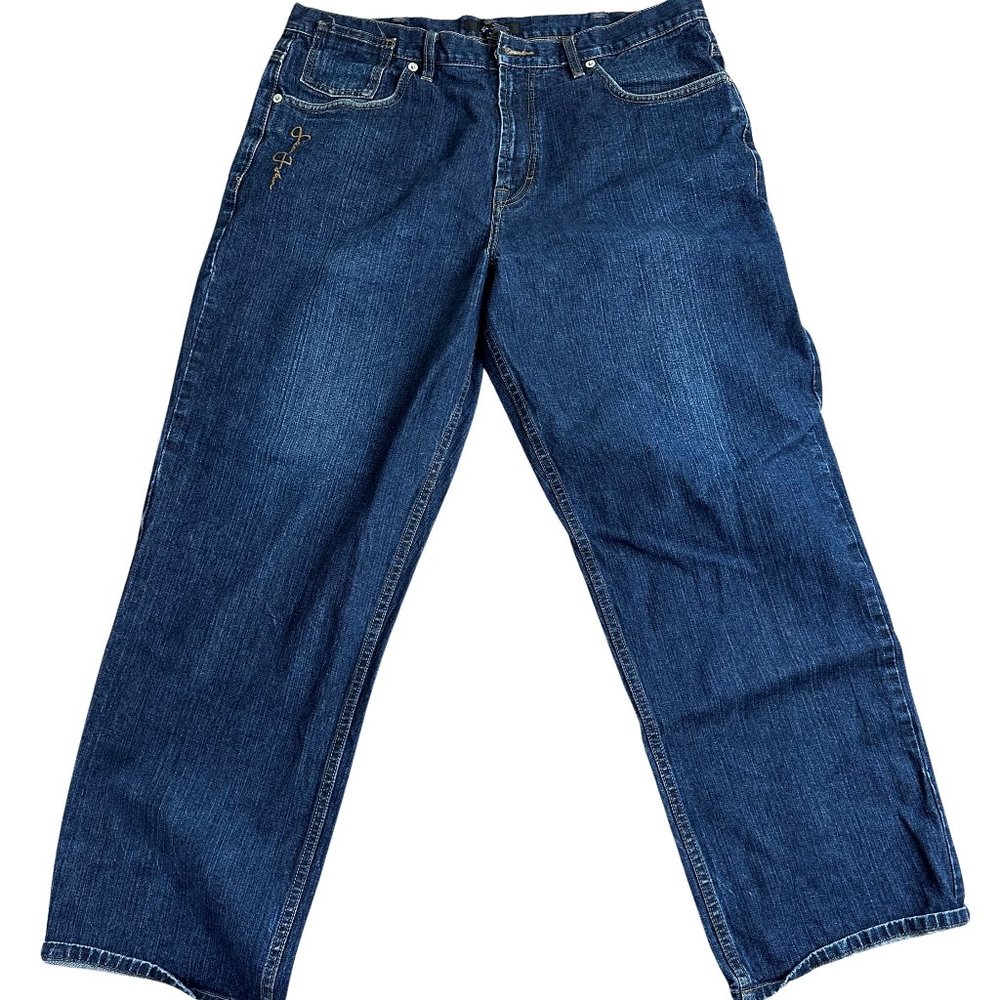 Sean John Denim Blue Jeans Men's Size 38 Straight Leg Excellent Condition